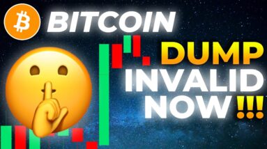 *URGENT!!!* BIG DUMP INVALIDATED for BITCOIN!!! BITCOIN Price Prediction // Daily BTC Crypto Trading