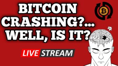 BITCOIN CRASHING? OR IS IT? BITCOIN LIVE: JULY 14