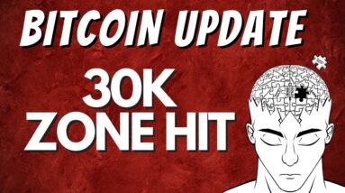 BITCOIN DROPS TO 30K ZONE: JULY 19