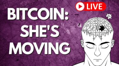 BITCOIN LIVE: SHE'S MOVING. WHAT TO EXPECT NEXT? JULY 30