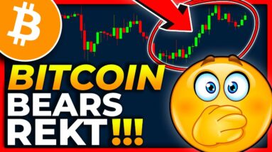 GAME OVER FOR ALL BITCOIN BEARS!!!!!