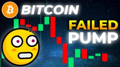 FAILED REJECTED PUMP ON BITCOIN!!!! + Targets - BITCOIN Price Prediction // Daily BTC Crypto Trading