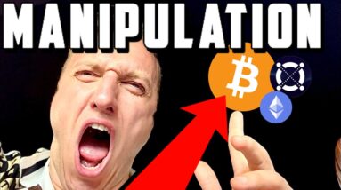 BITCOIN & CRYPTO MANIPULATION TODAY!!!!!!!!!!!!!!!!!!!