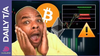 BITCOIN & ETHEREUM BULL FLAG OR BEAR PAW!!  [how to trade it]