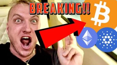 BREAKING: BITCOIN, ETHEREUM & CARDANO COILING UP!!!!!!!!!!!!!! [urgent]