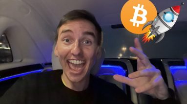 BITCOIN BREAKING OUT!!!! MY $1 MILLION DOLLAR BTC POSITION IN PROFIT!!!
