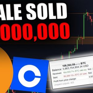 BITCOIN IS BULLISH! SO WHY DID THE BIGGEST WHALE JUST SELL ON COINBASE?