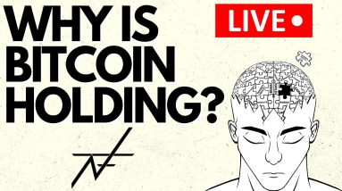 WHY IS BITCOIN HOLDING?