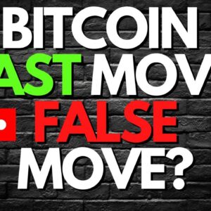Fast Move, False Move For BITCOIN (Crypto World Explained)