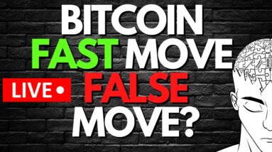 Fast Move, False Move For BITCOIN (Crypto World Explained)
