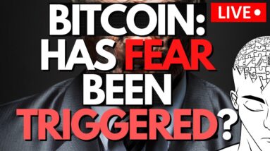 Has Fear Started In BITCOIN? (Crypto Explained)