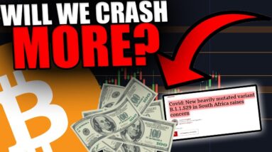HOW MUCH LOWER WILL BITCOIN GO? [Big Bitcoin Crash Explained...]