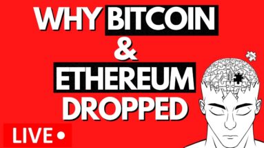 Why Bitcoin & Ethereum DROPPED? (No Crypto FUD Here)