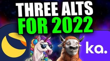 3 ALTCOINS FOR THE NEXT 3 MONTHS