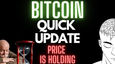 A Quick Update On BITCOIN (Crypto World Today)