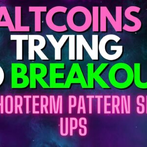 ALTCOINS Setting Up Patterns...(Crypto Trading Strategies)