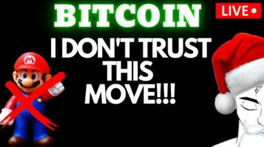 BITCOIN: I Don't Trust This Move...(Crypto World Awaits)
