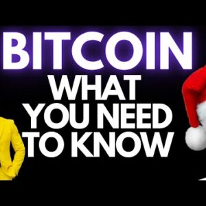 BITCOIN: What You Need Know (Crypto Strategies)