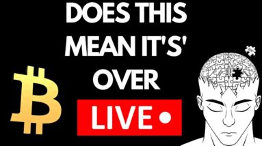 BITCOIN: Does This Mean It's Over? (Trading The Crypto World)