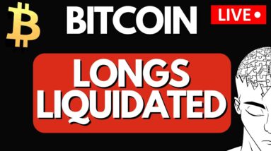 BITCOIN LONGS Get Liquidated! (What's Next For The Crypto)