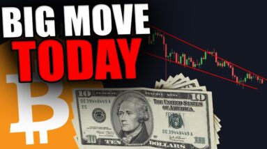BITCOIN WILL MAKE A BIG MOVE TODAY [The Next 8 Hours...]