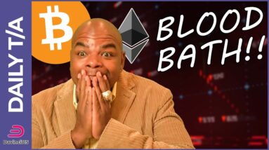 OMG THE BITCOIN & ETHEREUM ARE BATHING IN RED!!! [Now what are we going to do?]