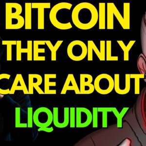 BITCOIN: They Don't Care..(Crypto World Drops Again)