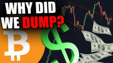 WHY DID BITCOIN GO DOWN AGAIN?  [Pay Attention To This...]