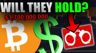 WILL THE U.S SELL $3,700,000,000 WORTH OF BITCOIN? [Or Hold?..]