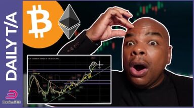 BITCOIN & ETHEREUM... OMG PULL BACK COMING??! [so we can long!]