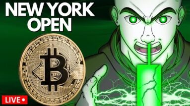 BITCOIN MARKS UP - (NEW YORK OPEN)