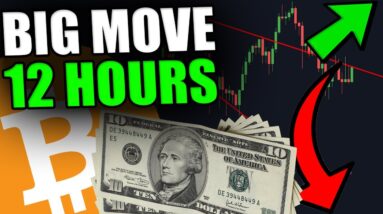 BITCOIN WILL MAKE THIS BIG MOVE IN 12 HOURS!