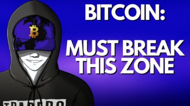 BITCOIN Must Break This Zone! (Short's Won't Be Happy)