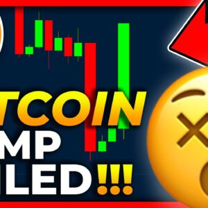 UNREAL BITCOIN PUMP TODAY!!!! [dump failed!!!!] BITCOIN PRICE PREDICTION 2022 // BITCOIN NEWS TODAY