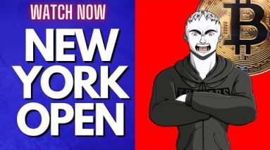 BITCOIN LIVE: It All Depends On This...(NEW YORK OPEN)