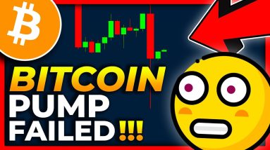 HORRIBLE REJECTION ON BITCOIN!!!! [pump failed] BITCOIN PRICE PREDICTION 2022 // BITCOIN NEWS TODAY