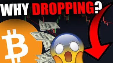 THE REASON WHY BITCOIN DROPPED [This Is What's Next...]