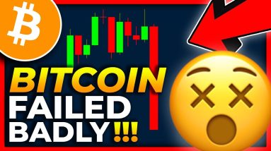 BITCOIN FAILED BADLY TODAY!!!! [breakdown!!] BITCOIN PRICE PREDICTION 2022 // BITCOIN NEWS TODAY