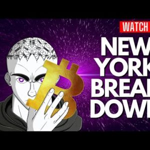 Bitcoin Drops...New York As Usual