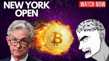 🔥BITCOIN LIVE: Powell Testifies🔥 - (NEW YORK OPEN)