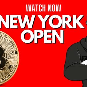BITCOIN LIVE: WELCOME BACK NEW YORK (Bitcoin aint happy)
