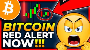 RED ALERT ON BITCOIN FLASHING TODAY!!!! [scary] BITCOIN PRICE PREDICTION 2022 // BITCOIN NEWS TODAY