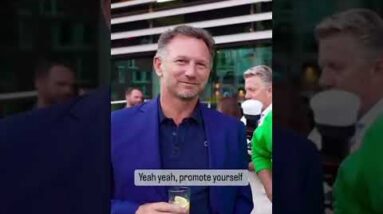 Christian Horner likes my face on the Formula car 😅
