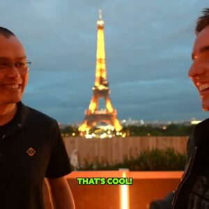 TALKING WITH CZ FROM BINANCE!!!