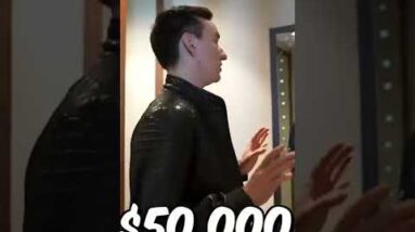 The $50,000 jacket 🐊