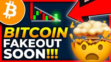 WATCH OUT FOR A HUGE BITCOIN FAKEOUT SOON!!!! BITCOIN PRICE PREDICTION 2022 // BITCOIN NEWS TODAY