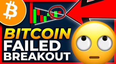 Failed BREAKOUT on Bitcoin Today!!! [careful] Bitcoin Price Prediction 2022 // Bitcoin News Today