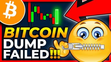 Bitcoin Dump Just FAILED!!!! [urgent] Bitcoin Price Prediction 2022 // Bitcoin News Today