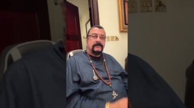 Steven Seagal and Carl Runefelt