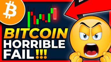Horrible FAIL on Bitcoin Today!!!! [be careful] Bitcoin Price Prediction 2022 // Bitcoin News Today